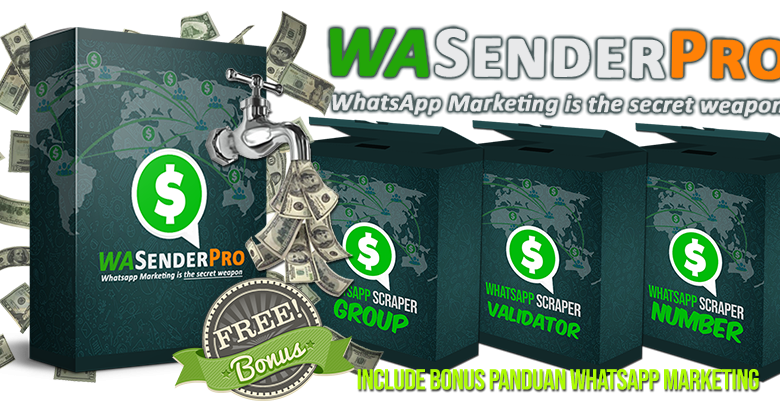 WASenderPro - Aplikasi Promosi Massal Melalui Whatsapp