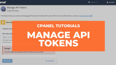 Photo of Cara Menggunakan Manage API Tokens cPanel Hosting